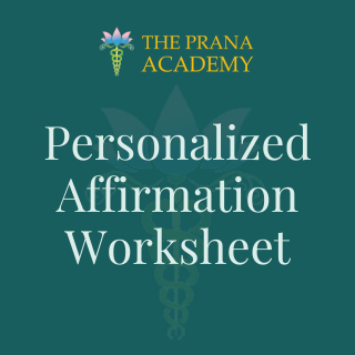 Personalized Affirmation Worksheet